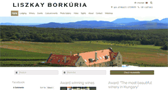 Desktop Screenshot of liszkay.com